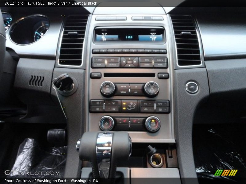 Ingot Silver / Charcoal Black 2012 Ford Taurus SEL