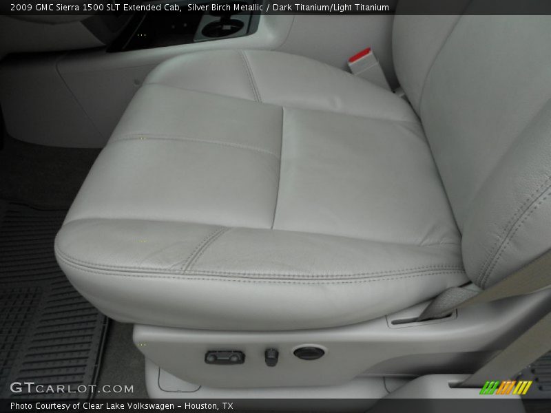 Silver Birch Metallic / Dark Titanium/Light Titanium 2009 GMC Sierra 1500 SLT Extended Cab