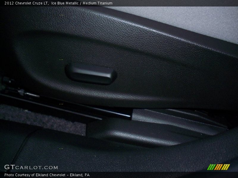 Ice Blue Metallic / Medium Titanium 2012 Chevrolet Cruze LT