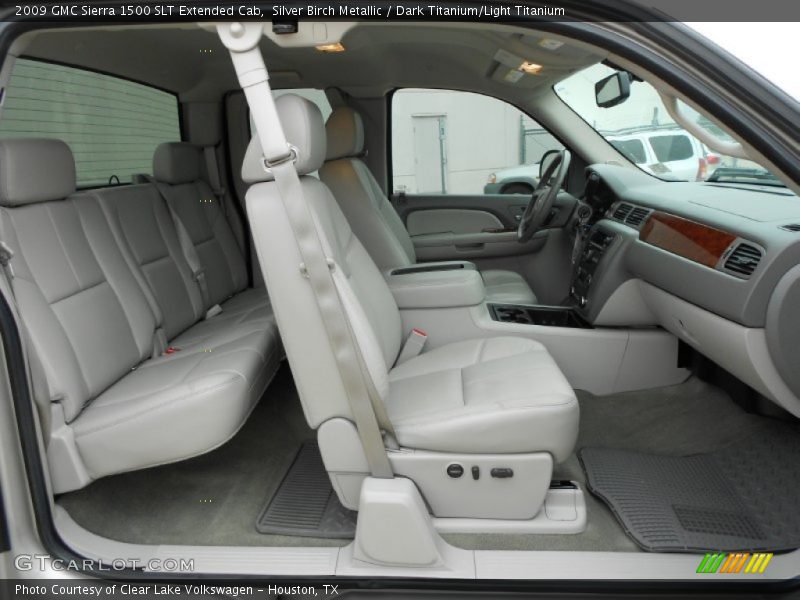  2009 Sierra 1500 SLT Extended Cab Dark Titanium/Light Titanium Interior