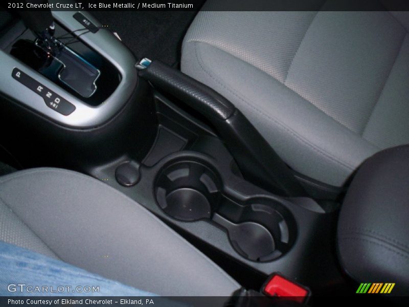 Ice Blue Metallic / Medium Titanium 2012 Chevrolet Cruze LT