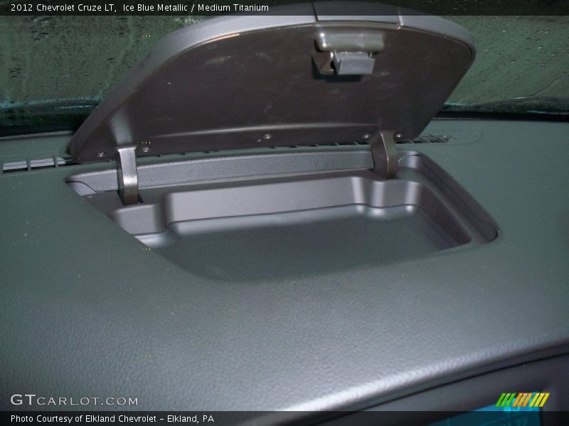 Ice Blue Metallic / Medium Titanium 2012 Chevrolet Cruze LT
