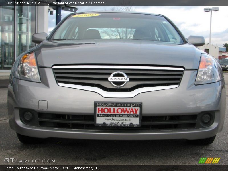 Radiant Silver Metallic / Charcoal 2009 Nissan Altima 2.5 SL