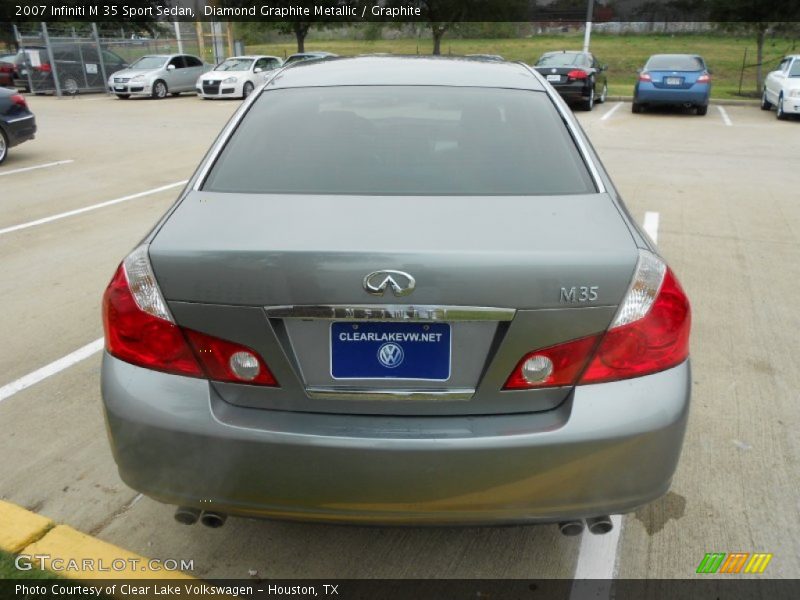 Diamond Graphite Metallic / Graphite 2007 Infiniti M 35 Sport Sedan