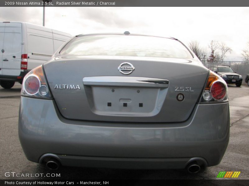 Radiant Silver Metallic / Charcoal 2009 Nissan Altima 2.5 SL