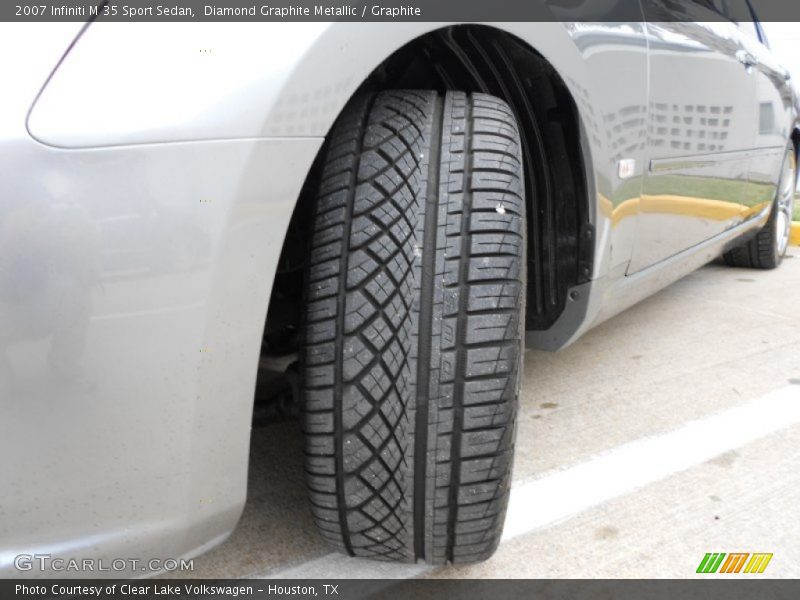 Diamond Graphite Metallic / Graphite 2007 Infiniti M 35 Sport Sedan