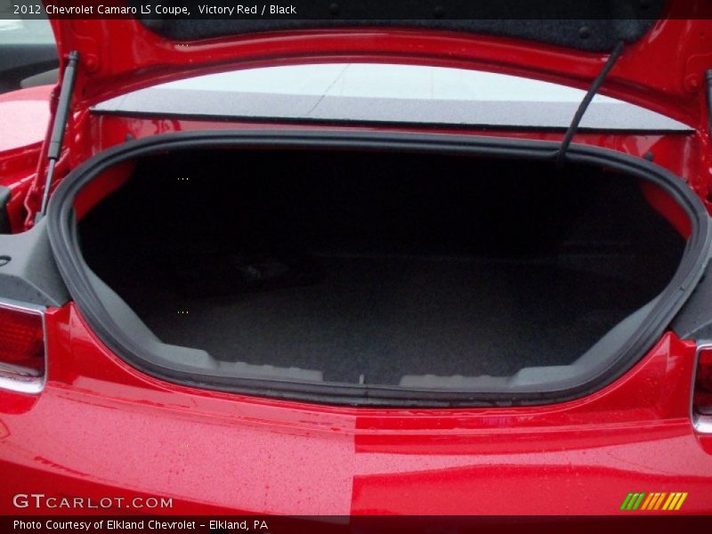  2012 Camaro LS Coupe Trunk