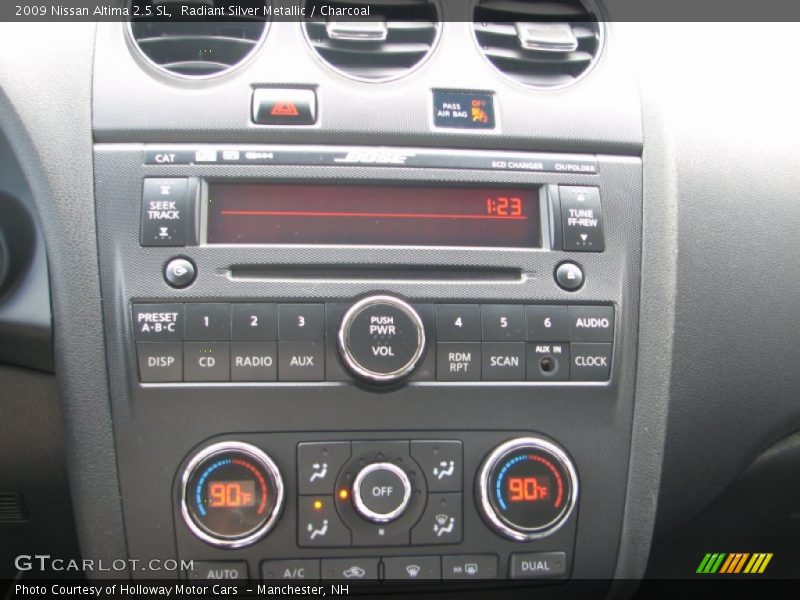 Radiant Silver Metallic / Charcoal 2009 Nissan Altima 2.5 SL