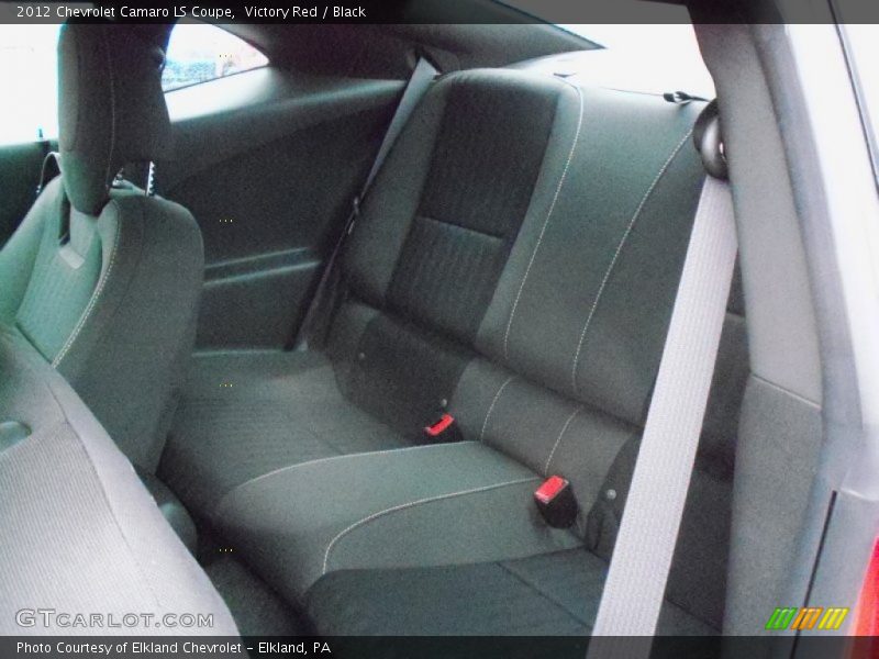 Victory Red / Black 2012 Chevrolet Camaro LS Coupe