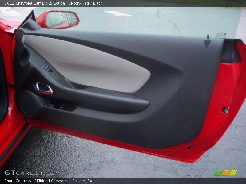 Victory Red / Black 2012 Chevrolet Camaro LS Coupe
