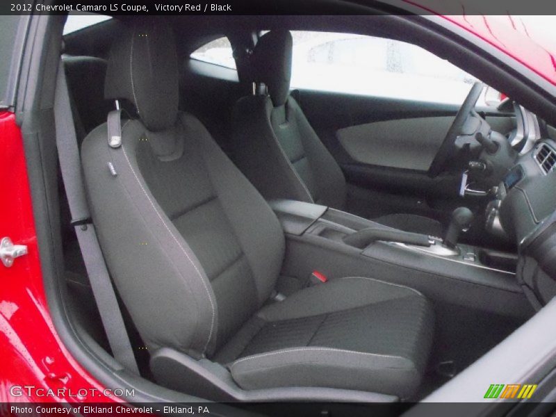 Victory Red / Black 2012 Chevrolet Camaro LS Coupe