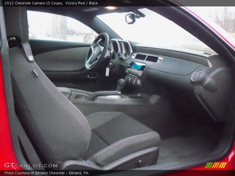 Victory Red / Black 2012 Chevrolet Camaro LS Coupe