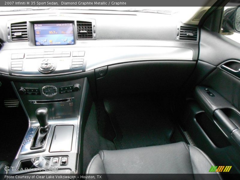 Diamond Graphite Metallic / Graphite 2007 Infiniti M 35 Sport Sedan
