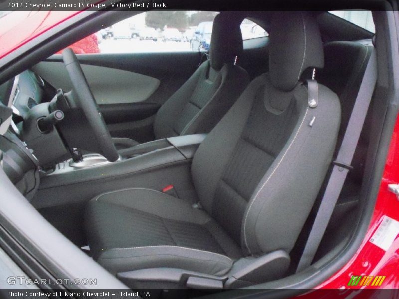 Victory Red / Black 2012 Chevrolet Camaro LS Coupe