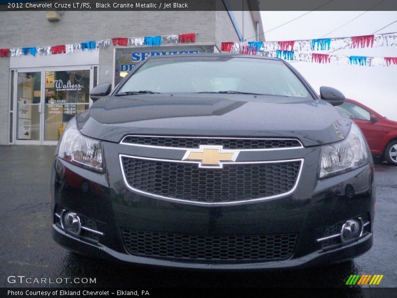 Black Granite Metallic / Jet Black 2012 Chevrolet Cruze LT/RS