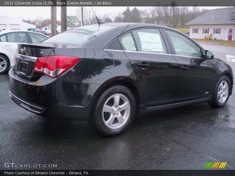Black Granite Metallic / Jet Black 2012 Chevrolet Cruze LT/RS