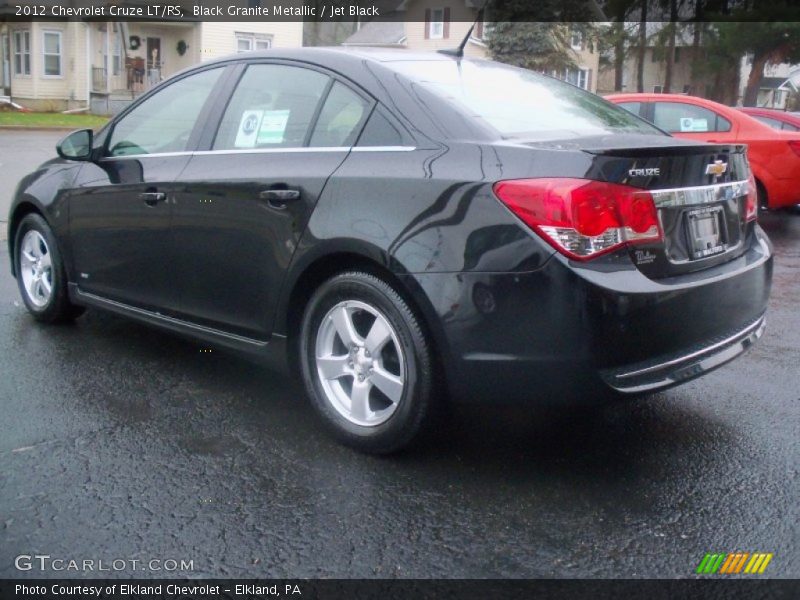 Black Granite Metallic / Jet Black 2012 Chevrolet Cruze LT/RS