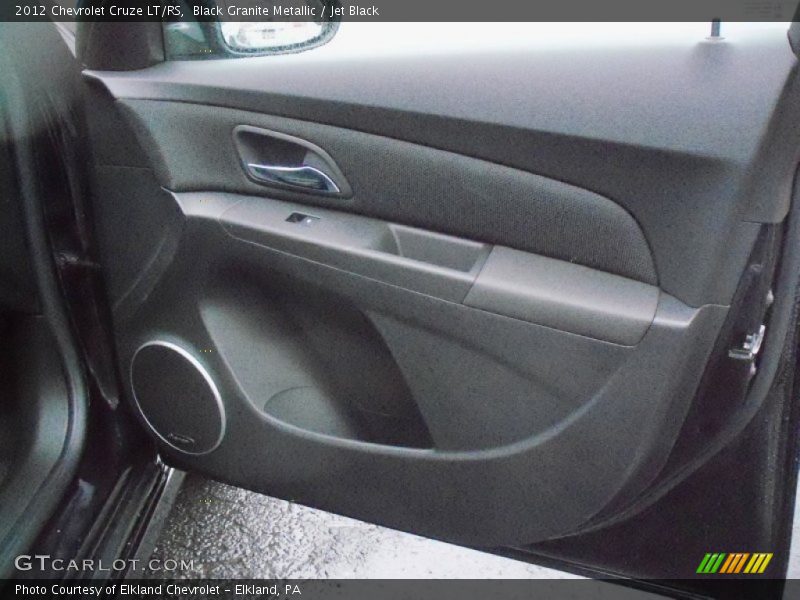 Black Granite Metallic / Jet Black 2012 Chevrolet Cruze LT/RS