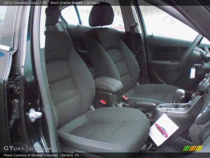 Black Granite Metallic / Jet Black 2012 Chevrolet Cruze LT/RS