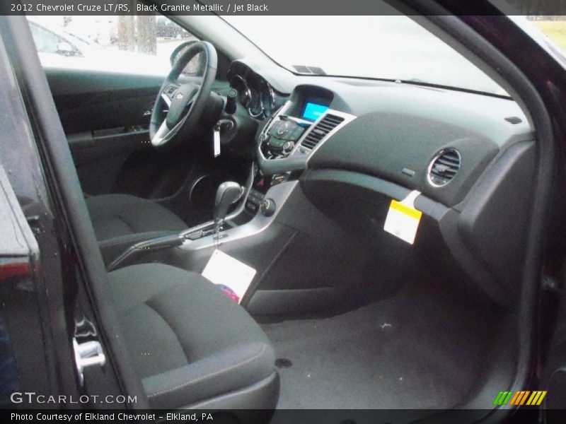 Black Granite Metallic / Jet Black 2012 Chevrolet Cruze LT/RS