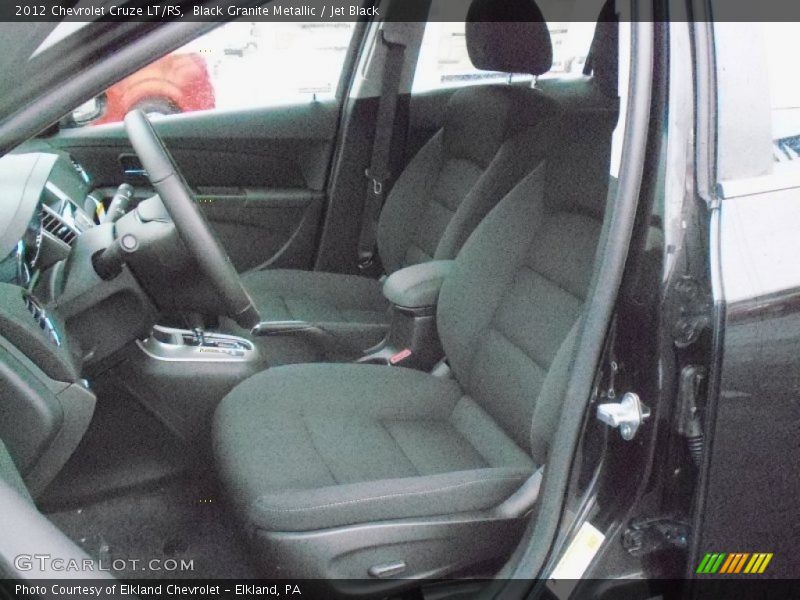 Black Granite Metallic / Jet Black 2012 Chevrolet Cruze LT/RS