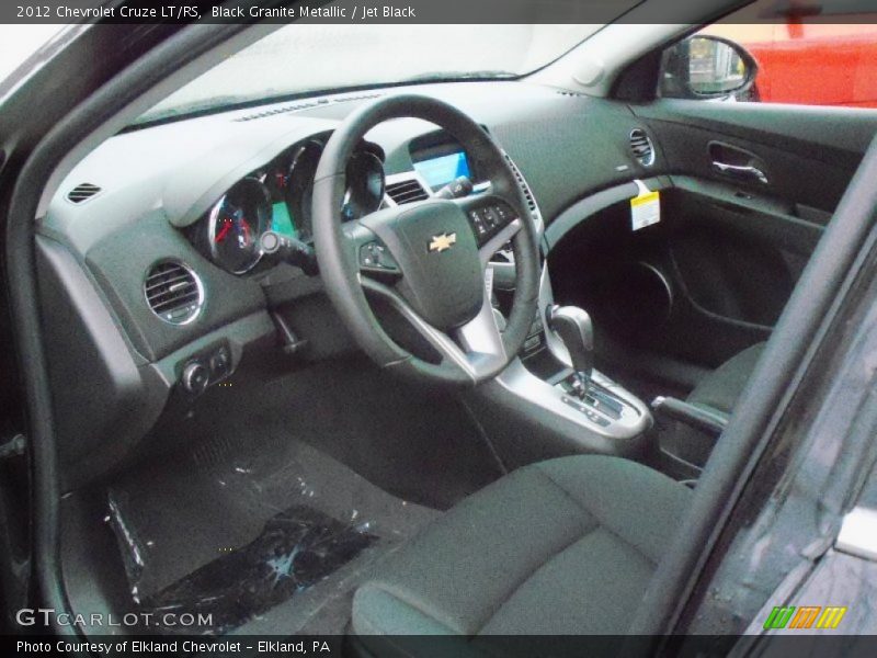 Black Granite Metallic / Jet Black 2012 Chevrolet Cruze LT/RS