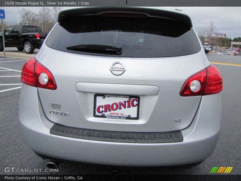 Silver Ice Metallic / Gray 2008 Nissan Rogue SL