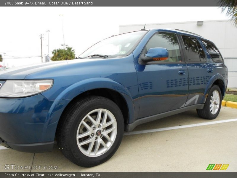 Ocean Blue / Desert Sand 2005 Saab 9-7X Linear