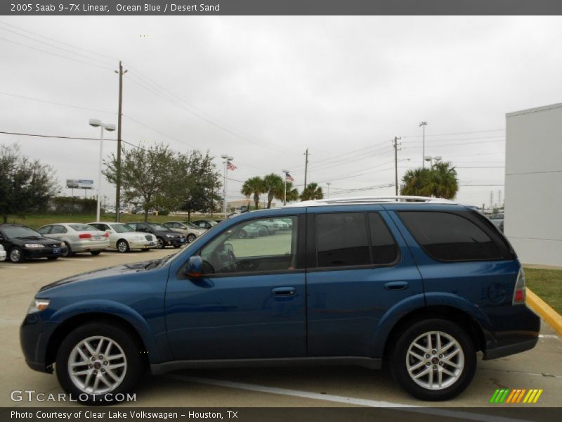 Ocean Blue / Desert Sand 2005 Saab 9-7X Linear