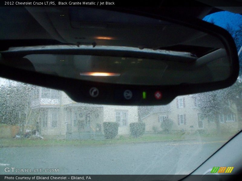 Black Granite Metallic / Jet Black 2012 Chevrolet Cruze LT/RS