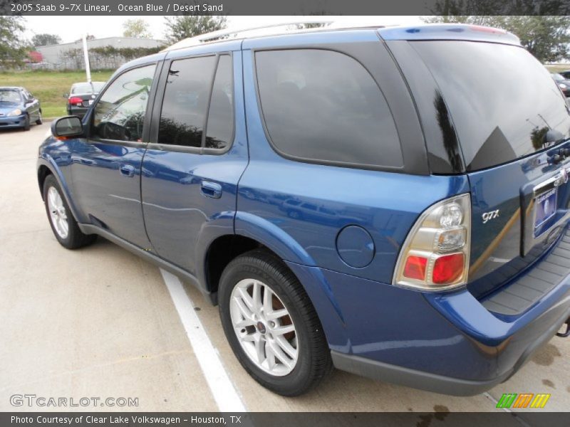Ocean Blue / Desert Sand 2005 Saab 9-7X Linear