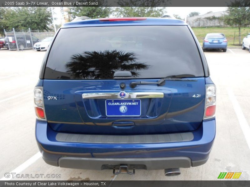 Ocean Blue / Desert Sand 2005 Saab 9-7X Linear