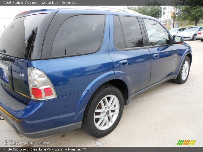 Ocean Blue / Desert Sand 2005 Saab 9-7X Linear
