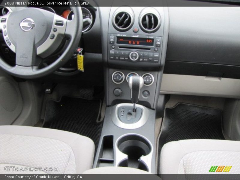 Silver Ice Metallic / Gray 2008 Nissan Rogue SL