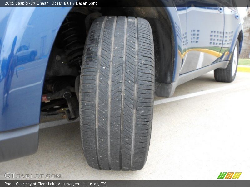 Ocean Blue / Desert Sand 2005 Saab 9-7X Linear