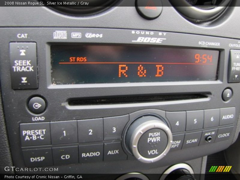 Silver Ice Metallic / Gray 2008 Nissan Rogue SL