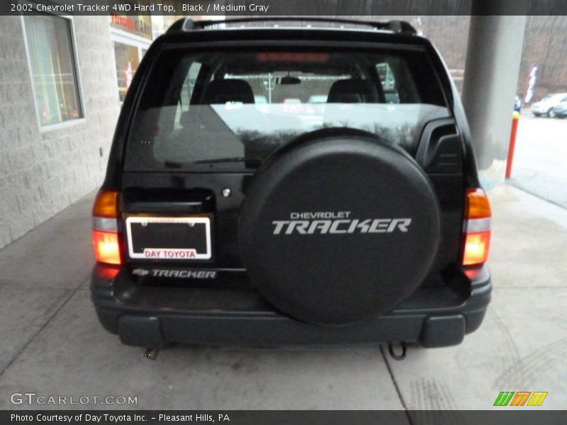 Black / Medium Gray 2002 Chevrolet Tracker 4WD Hard Top