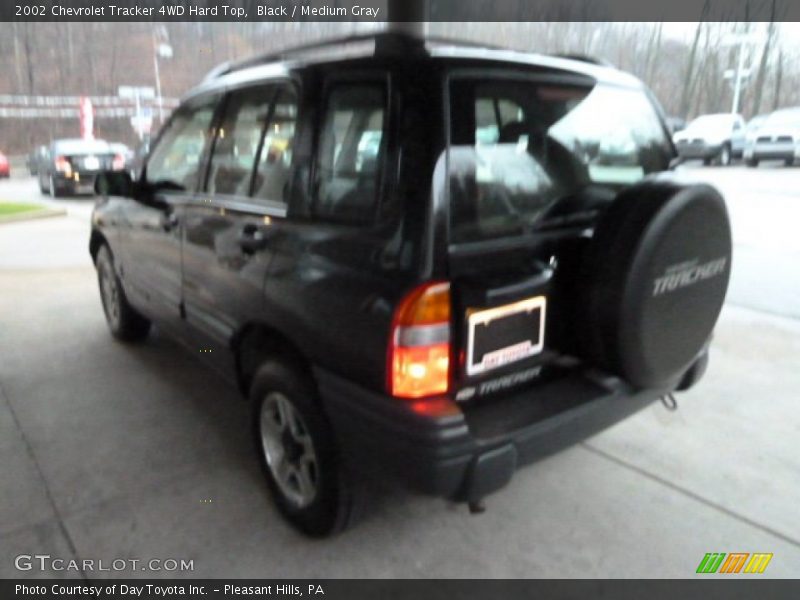 Black / Medium Gray 2002 Chevrolet Tracker 4WD Hard Top