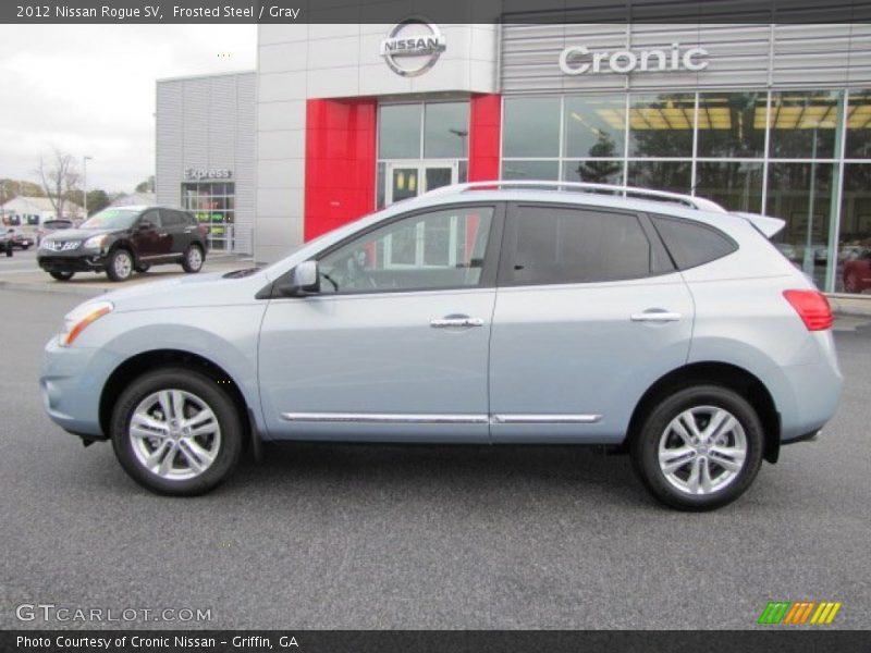 Frosted Steel / Gray 2012 Nissan Rogue SV