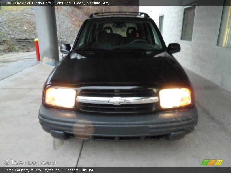 Black / Medium Gray 2002 Chevrolet Tracker 4WD Hard Top