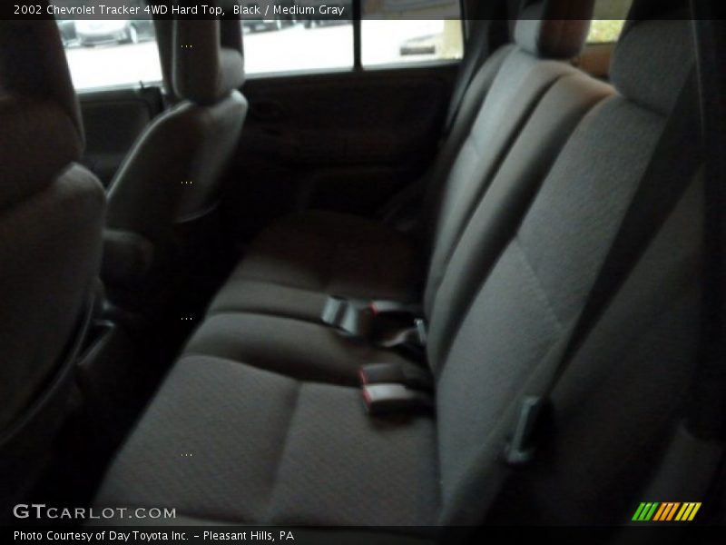 Black / Medium Gray 2002 Chevrolet Tracker 4WD Hard Top