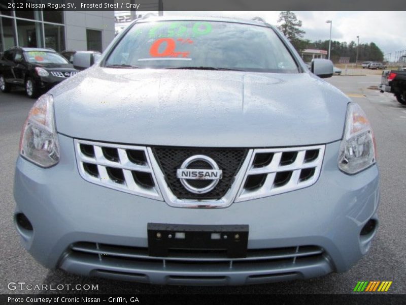 Frosted Steel / Gray 2012 Nissan Rogue SV