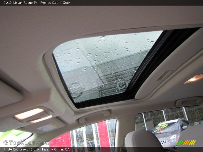 Sunroof of 2012 Rogue SV