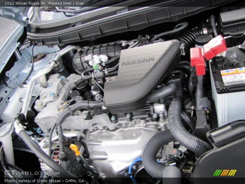  2012 Rogue SV Engine - 2.5 Liter DOHC 16-Valve CVTCS 4 Cylinder