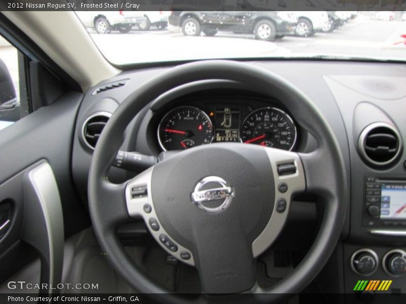 Frosted Steel / Gray 2012 Nissan Rogue SV