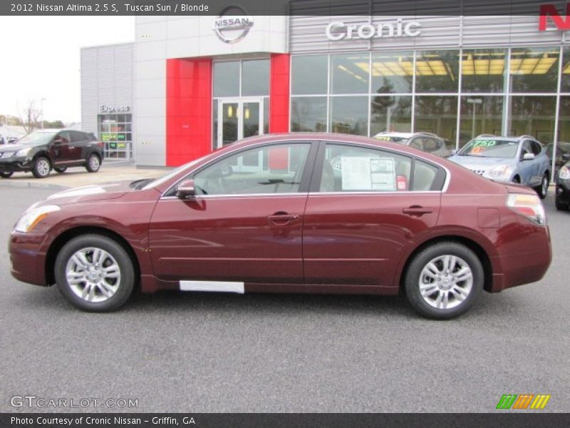 Tuscan Sun / Blonde 2012 Nissan Altima 2.5 S