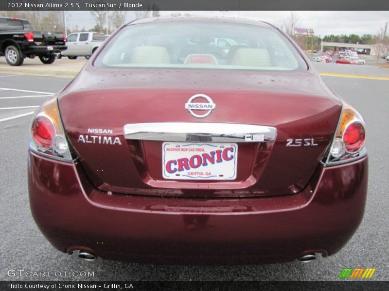 Tuscan Sun / Blonde 2012 Nissan Altima 2.5 S