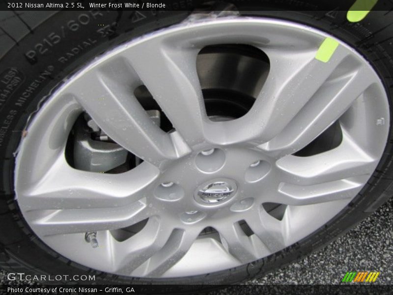 Winter Frost White / Blonde 2012 Nissan Altima 2.5 SL