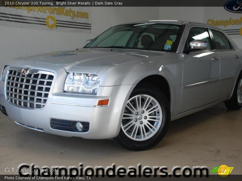 Bright Silver Metallic / Dark Slate Gray 2010 Chrysler 300 Touring