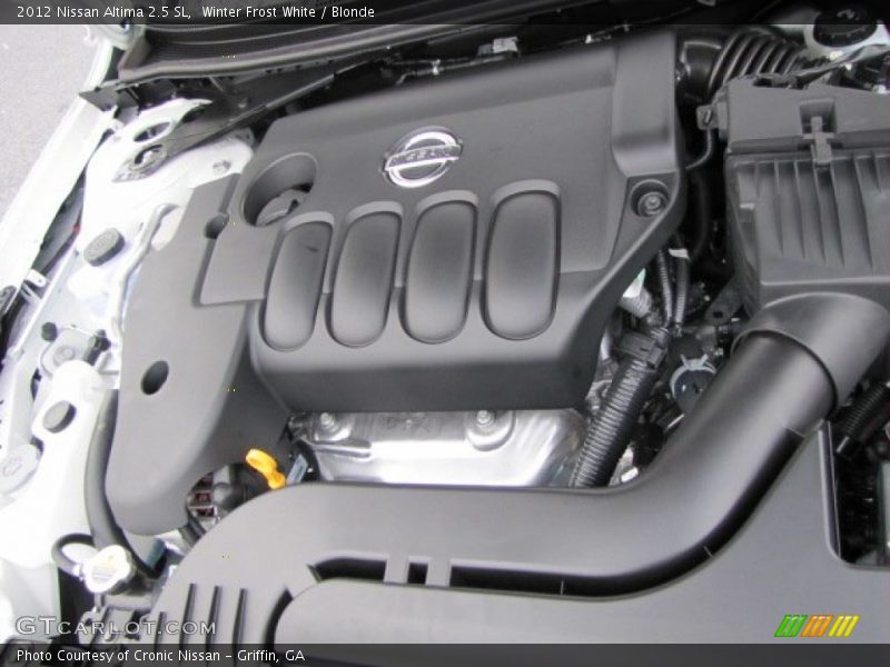 Winter Frost White / Blonde 2012 Nissan Altima 2.5 SL